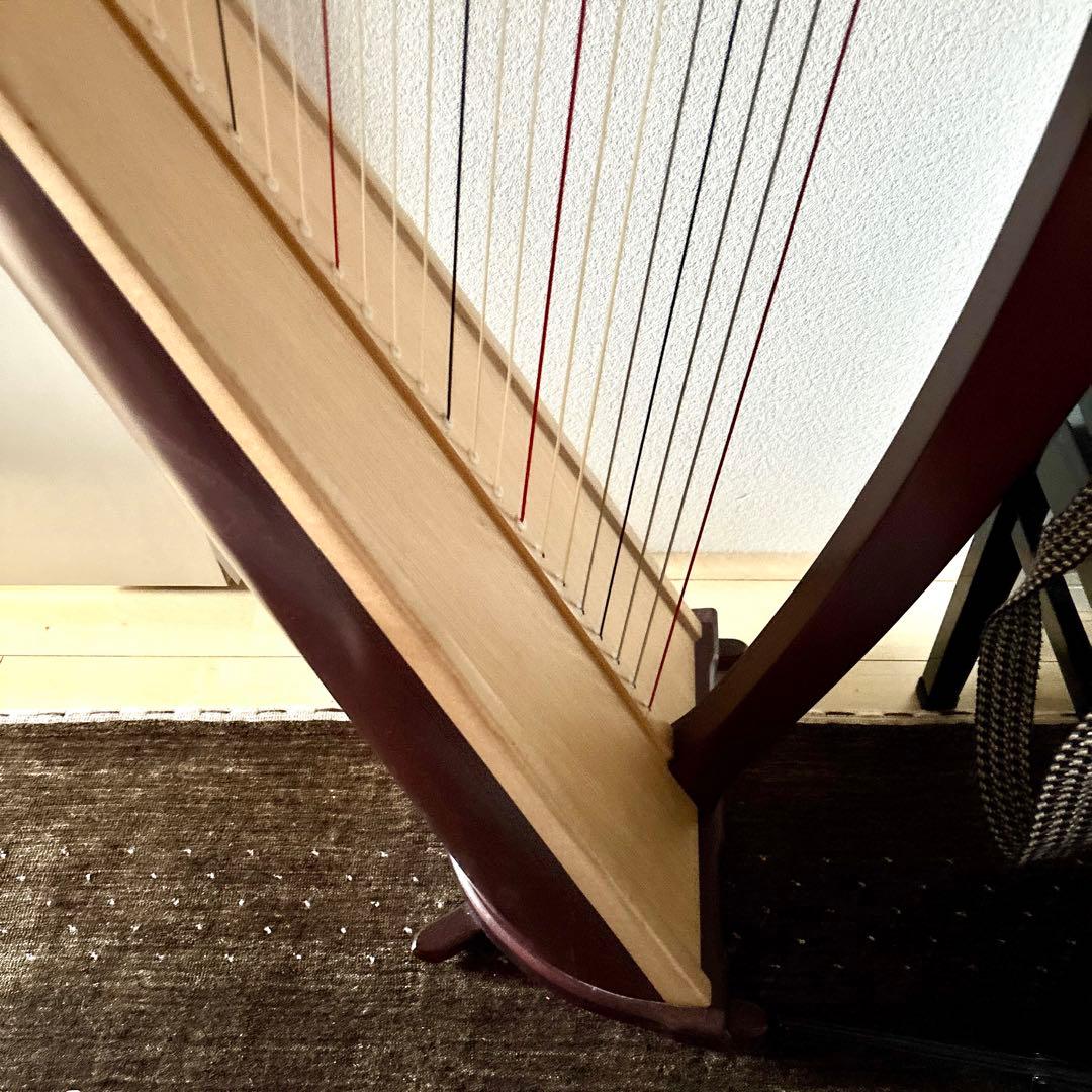 超美品 LION & HEALY オグデン アイリッシュハープ 銀座十字屋