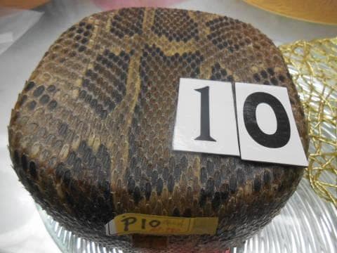 新品未使用(送料無料)12.980円　蛇皮強化(二重張)型チーガ　3点からお一つ