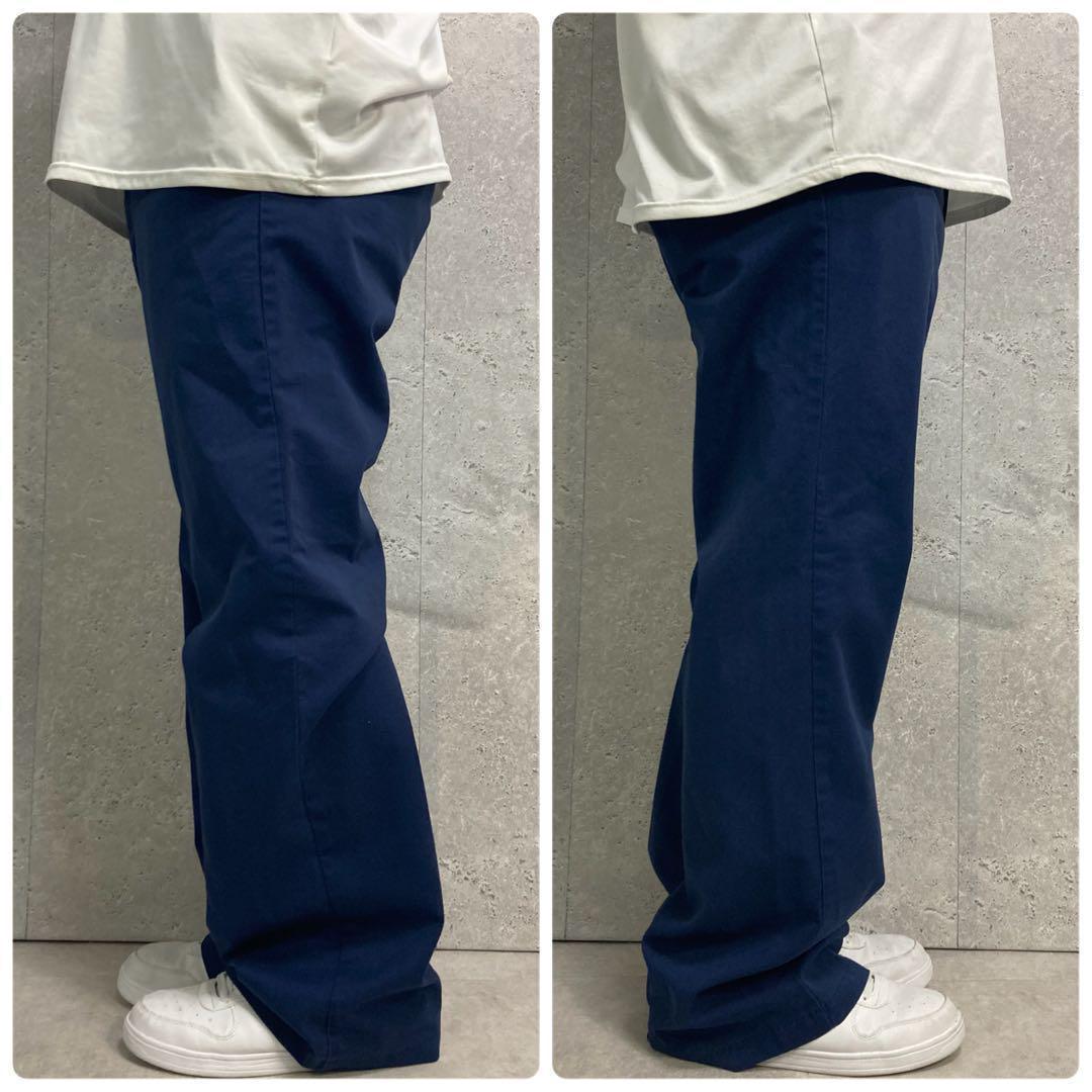 ３枚SEARS PERMA PREST 80sネイビーチノパンワークW36L32