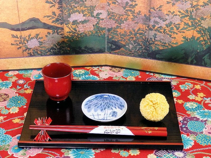 古伊万里　染付　竹笹の図　２寸半皿　豆皿　E596AS-CUh