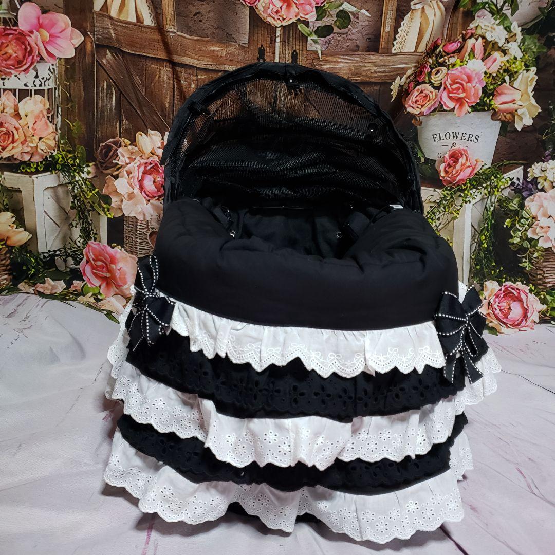 天使のカート　あごのせクッション　コットカバー　ハンドメイド