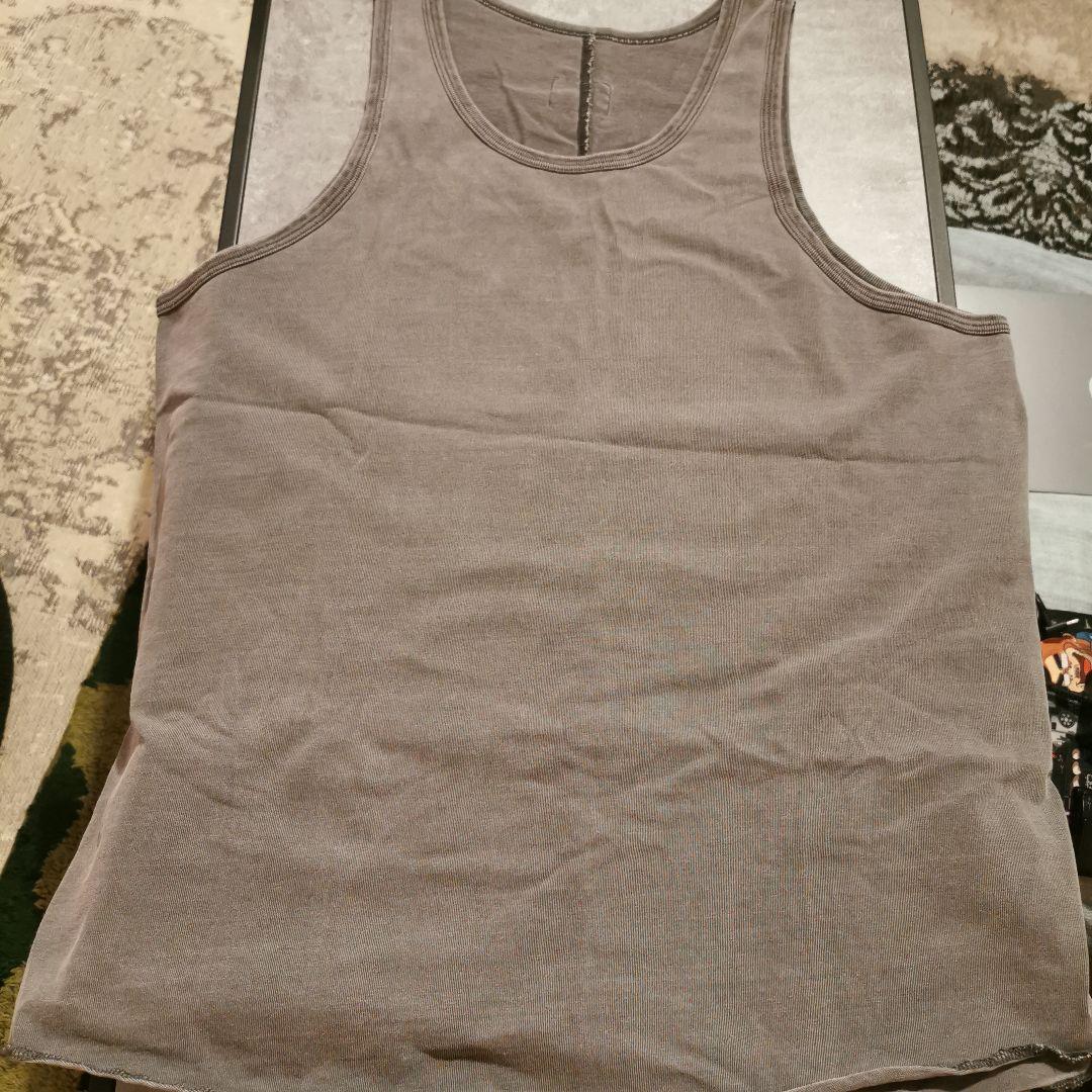 greatLAND オリジナル チャド タンクトップ ピグメントダイ ブラック