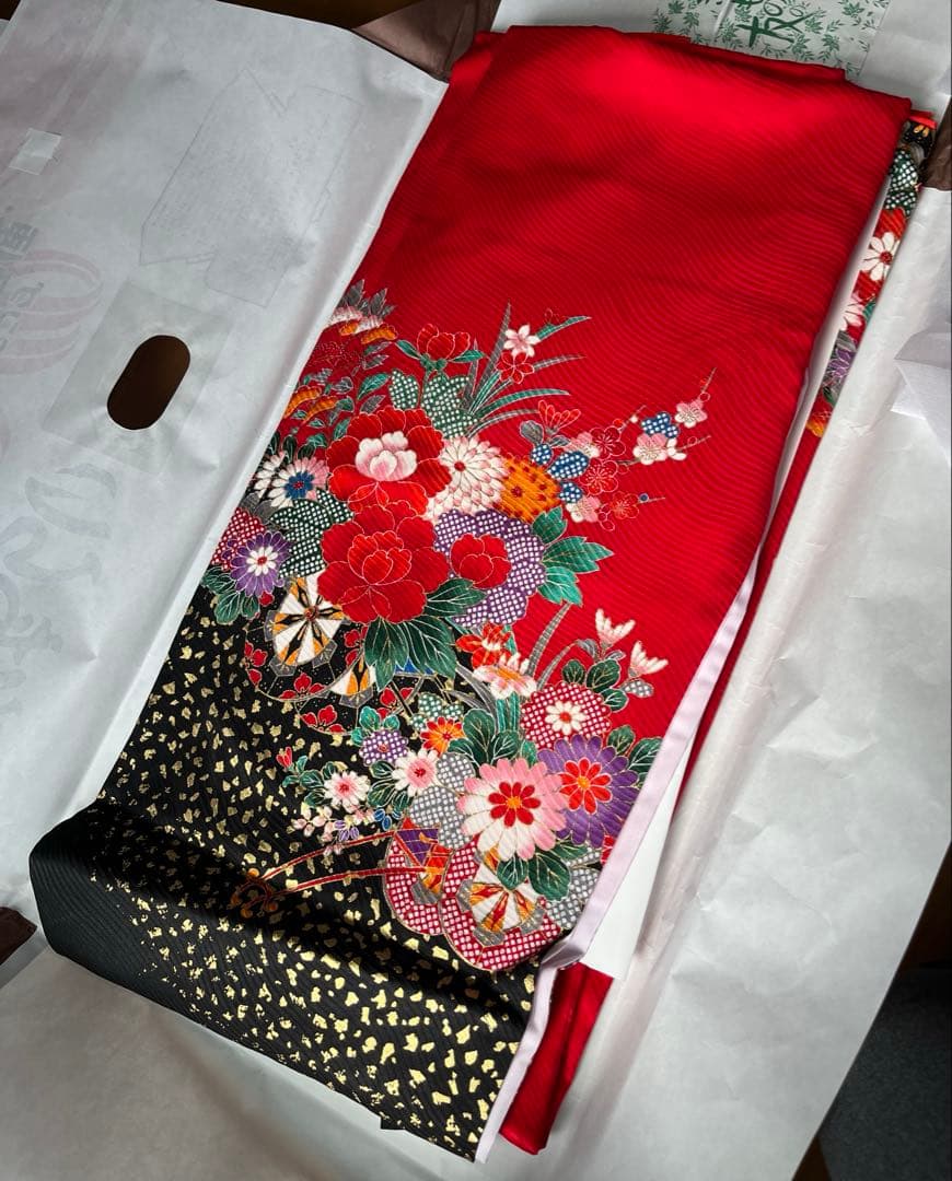 七五三 はこせこセット 髪飾り　女児　7歳 まとめ売り