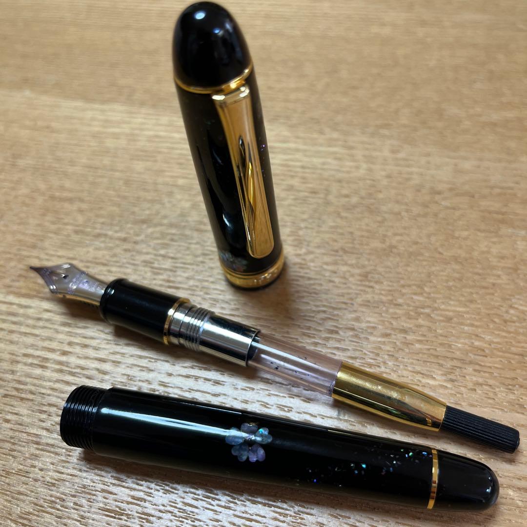 大幅お値下げ！PLATINUM #3776 万年筆 螺鈿 桜