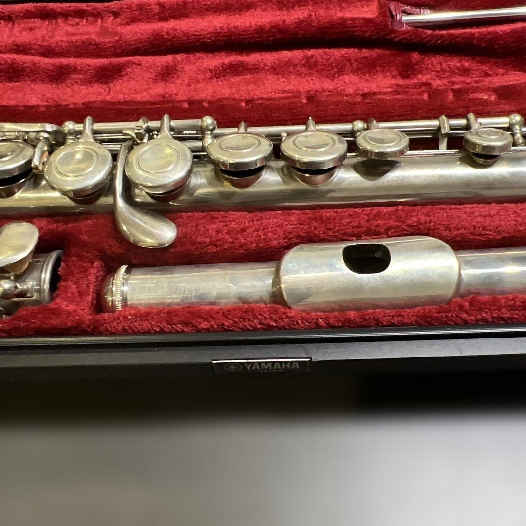 YAMAHA シルバーフルート ハードケース付き