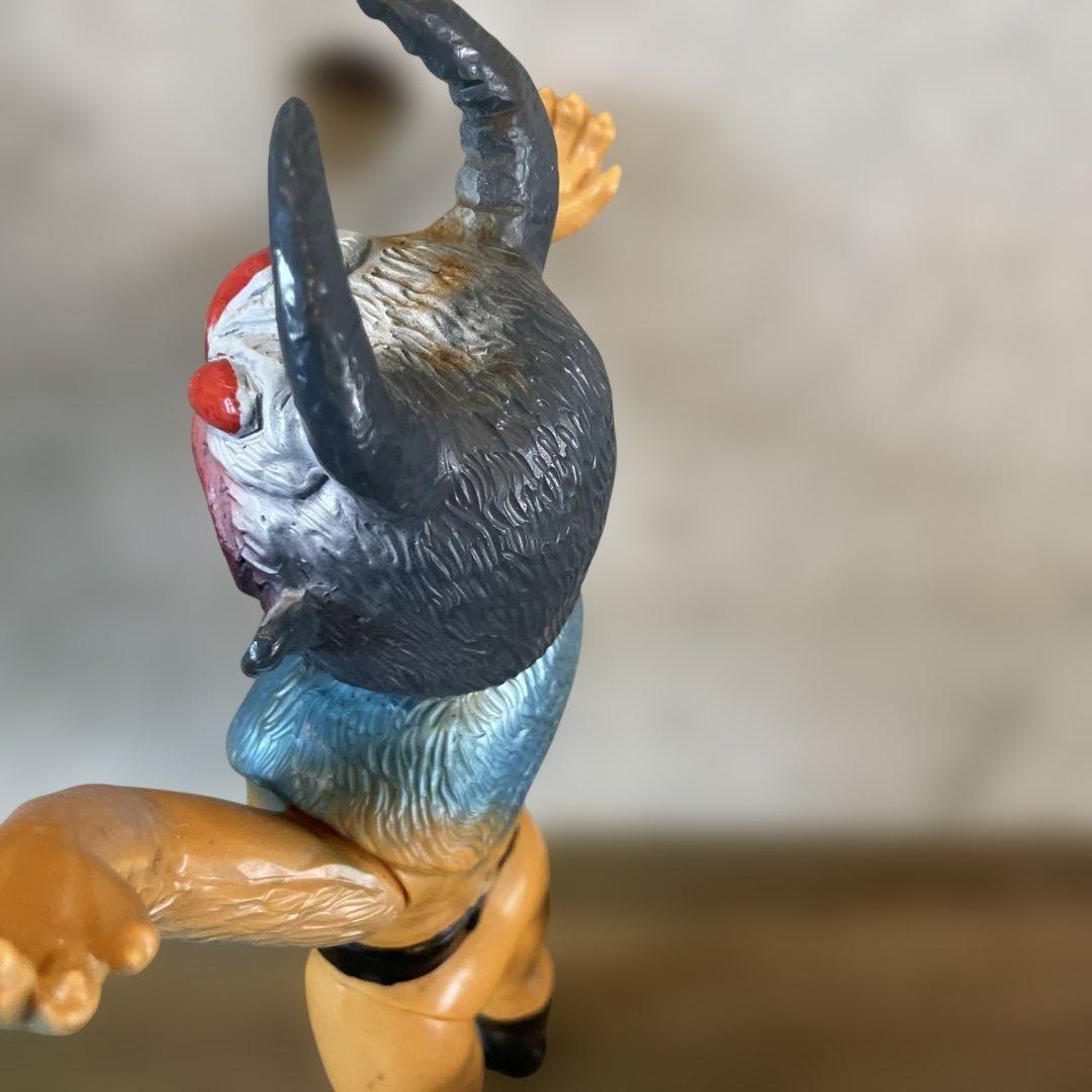 当時物　地獄サンダー　ソフビ　キングサイズ