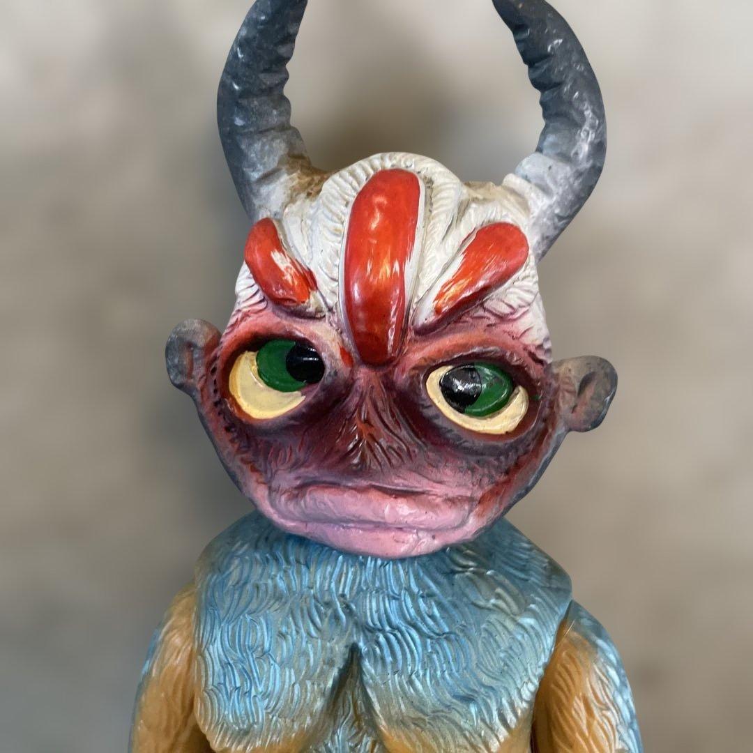 当時物　地獄サンダー　ソフビ　キングサイズ