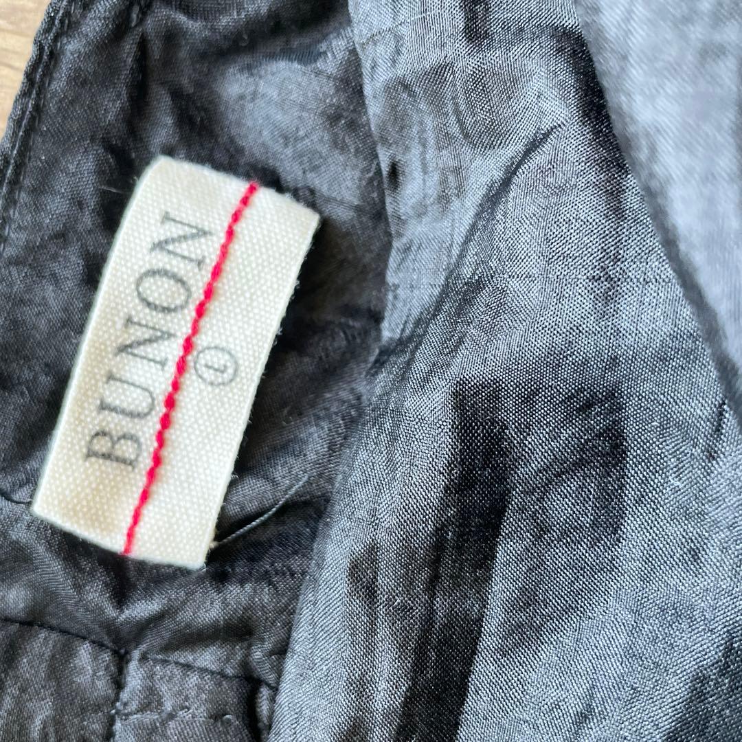 BUNON ブノン Wide Belt Pants ワイドパンツ