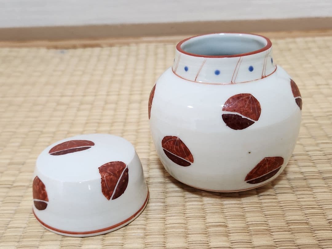 前田正博　栗　蓋付き小物入れ　茶入れ　蓋物