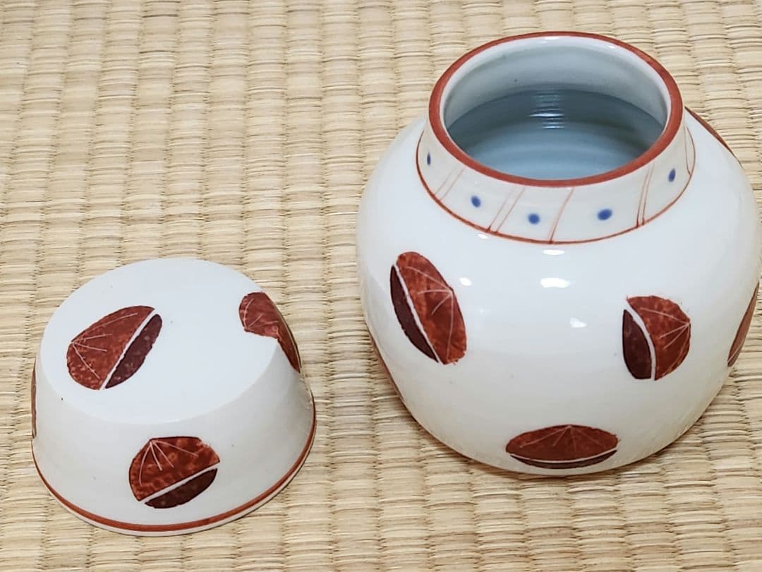 前田正博　栗　蓋付き小物入れ　茶入れ　蓋物