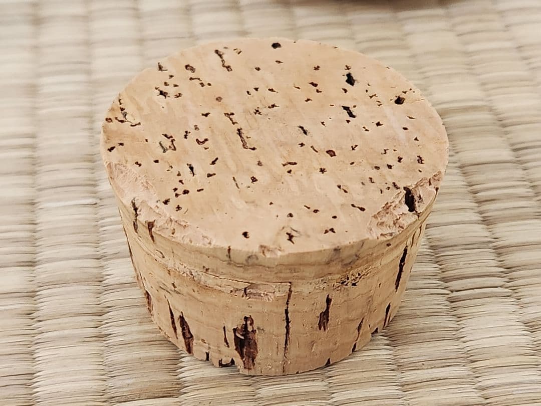 前田正博　栗　蓋付き小物入れ　茶入れ　蓋物