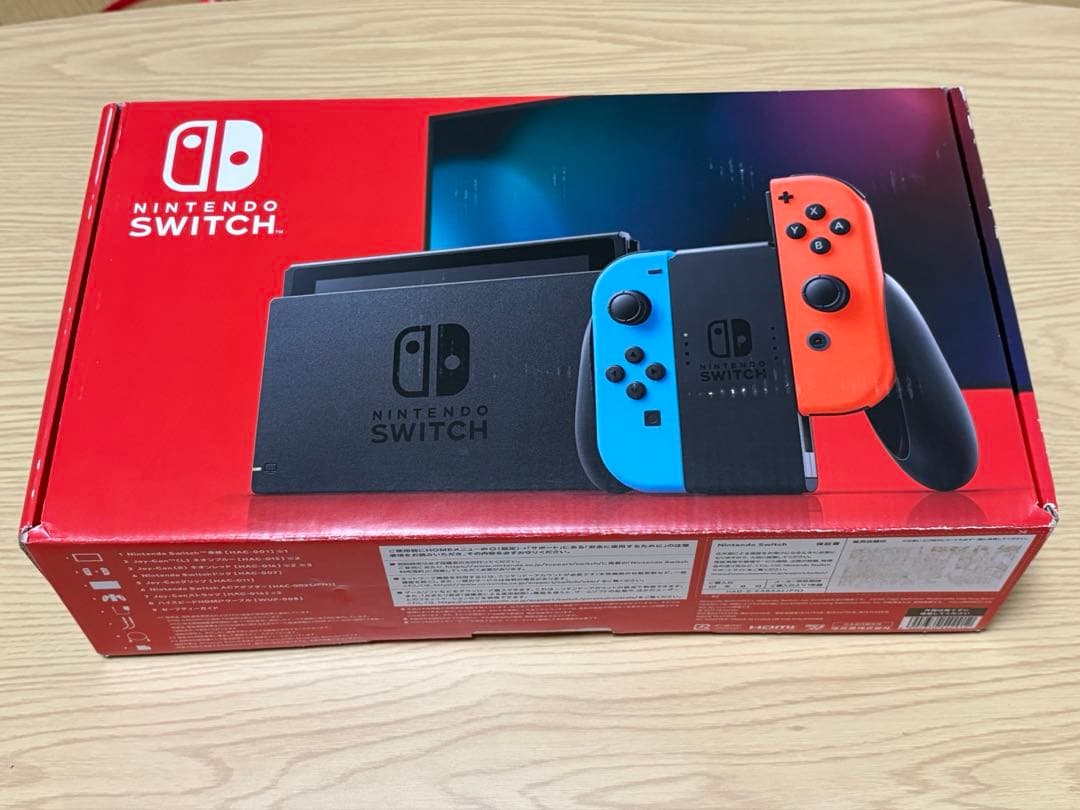 大河　Nintendo Switch本体　青/赤 Joy-Con付き