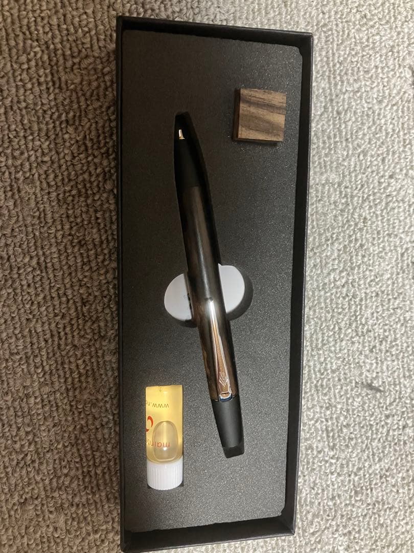 野原工芸 黒柿　ボールペン