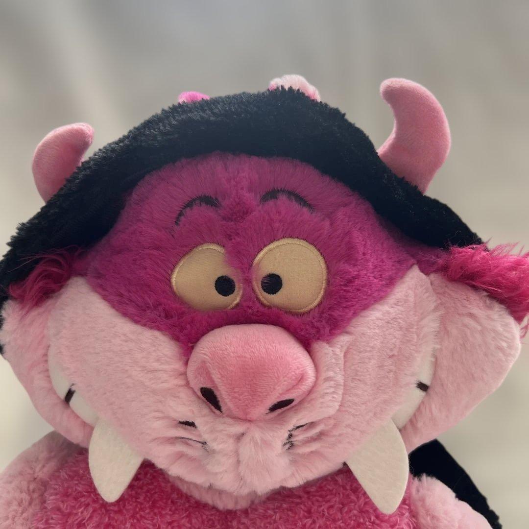 不思議の国のアリス　チェシャ猫　デビル　ぬいぐるみ　ディズニーストア　悪魔