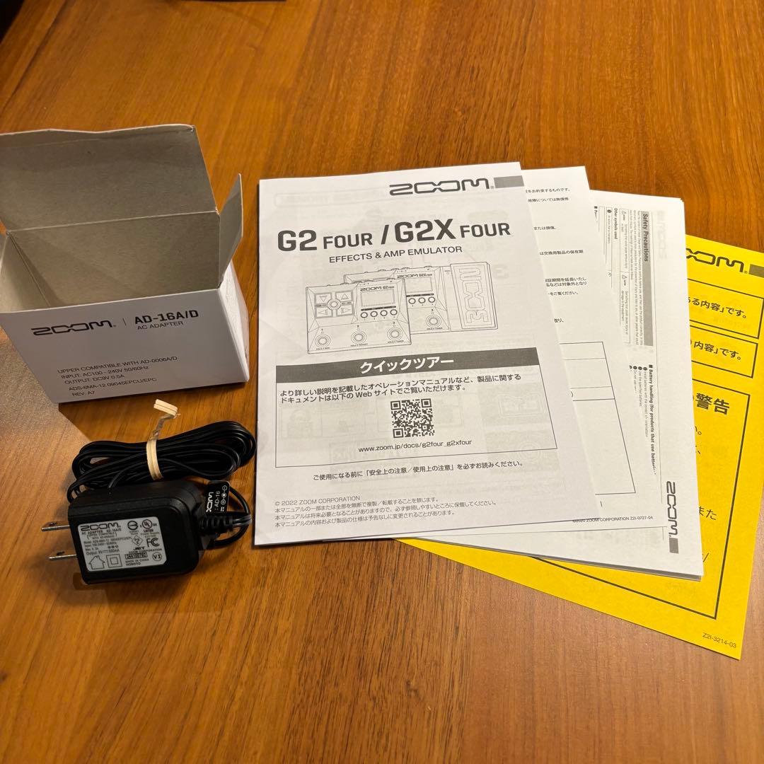 ZOOM G2 FOUR マルチエフェクター 新品