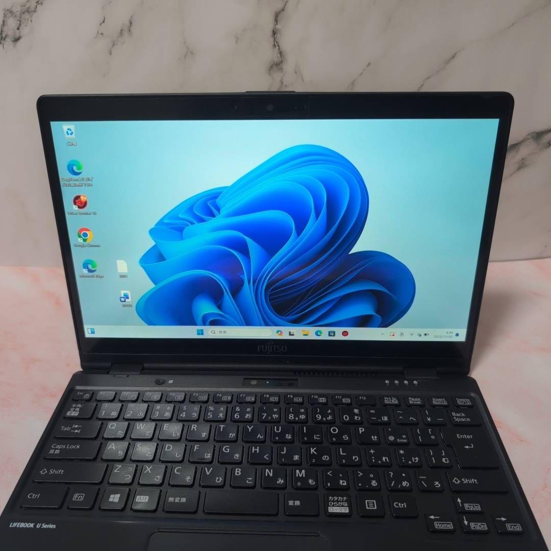 富士通 第10世代 i5 8gb 256gb オフィス Win11 タッチパネル