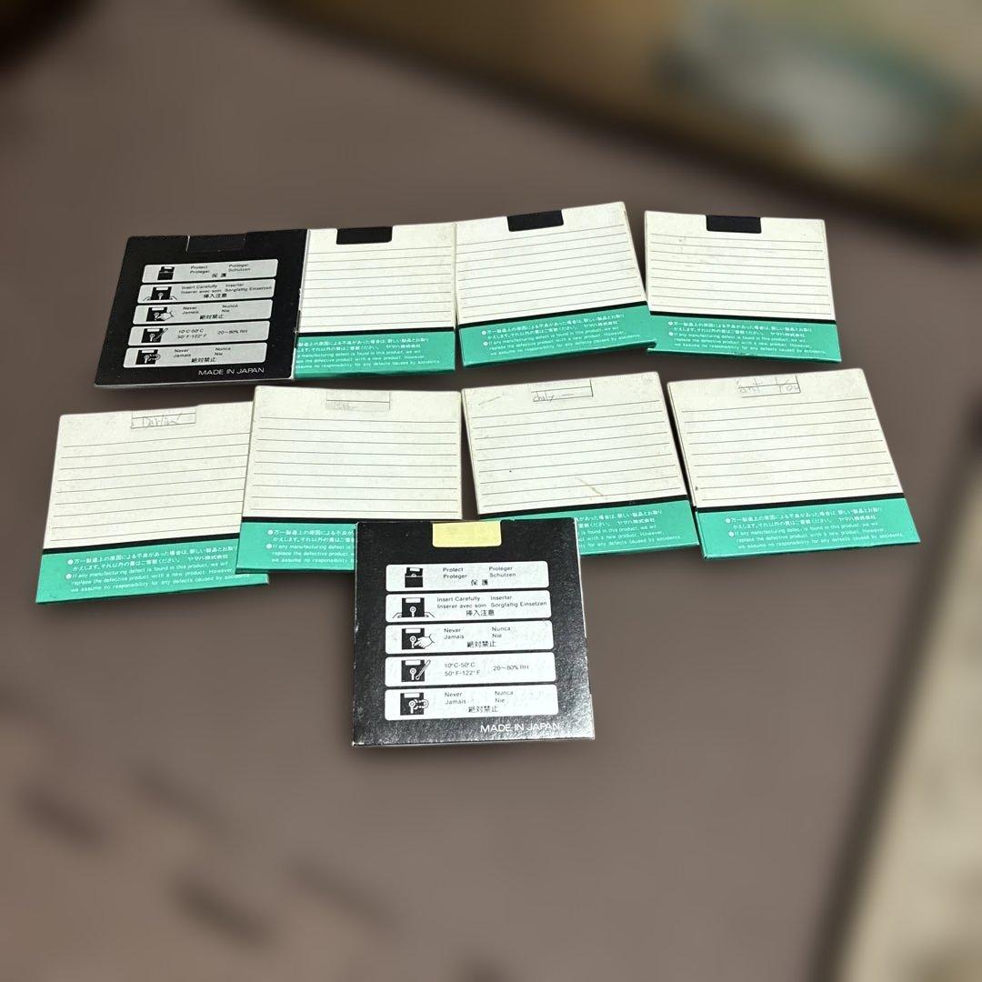 YAMAHAヤマハ QD2 クイックディスク7枚 ローランドクイックディスク2枚