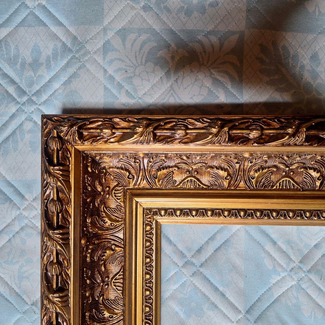 アンティーク調 額縁 型物フレーム 大型
