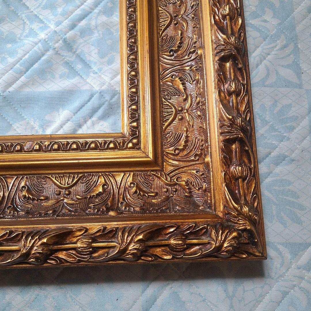 アンティーク調 額縁 型物フレーム 大型