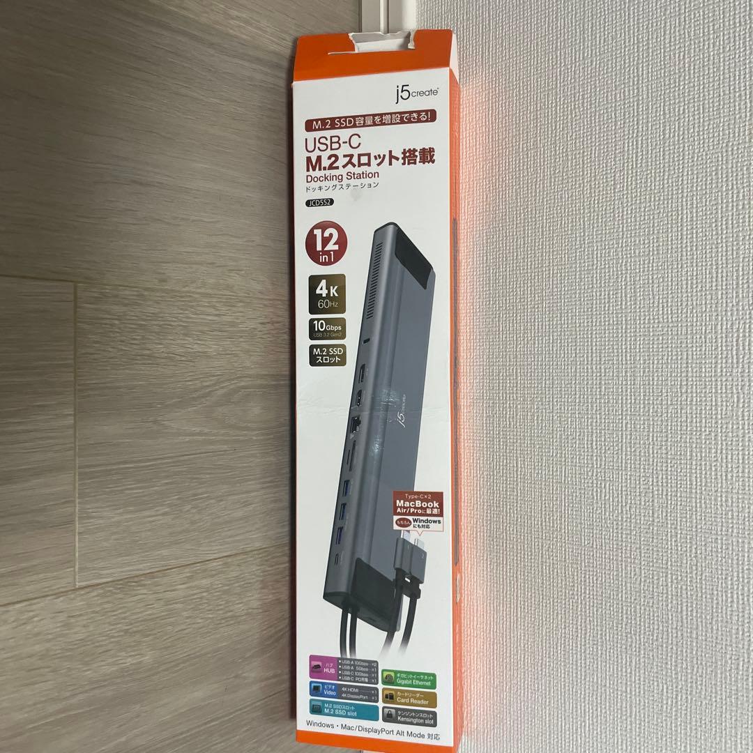 j5 create jcd552 m.2 ハブ