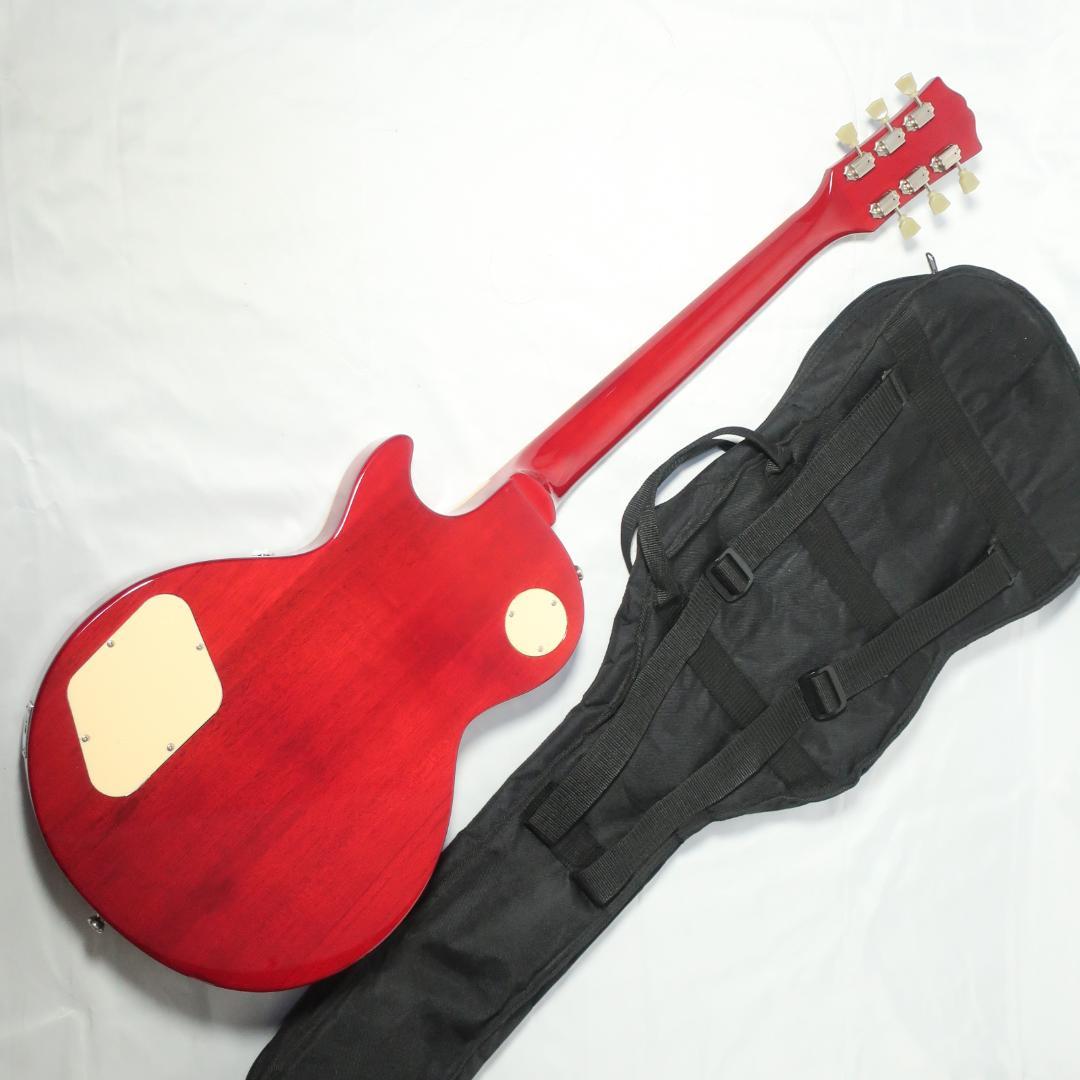 ケンケン用 美品JUNO レスポールタイプ エレキギター ケース付 セットネック