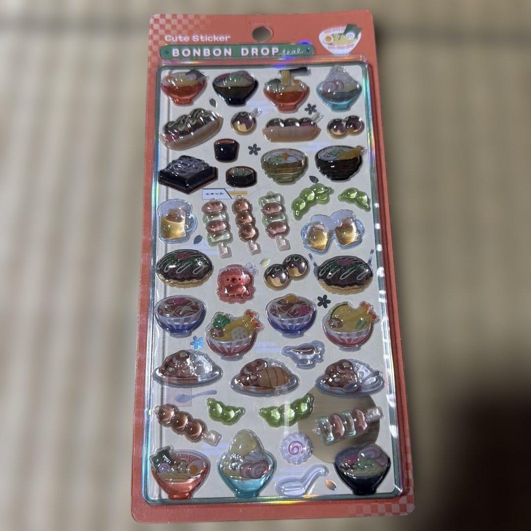 ボンボンドロップシール 和柄 9点セット