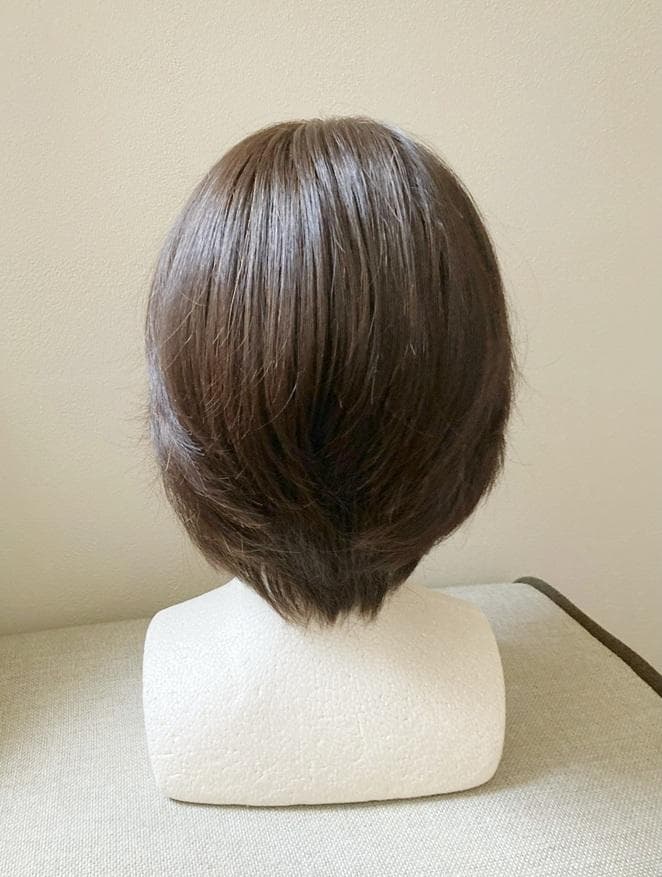 ねずみちゃん　ヴィーナス　人毛MIX　レイヤーショートボブ　モカブラウン