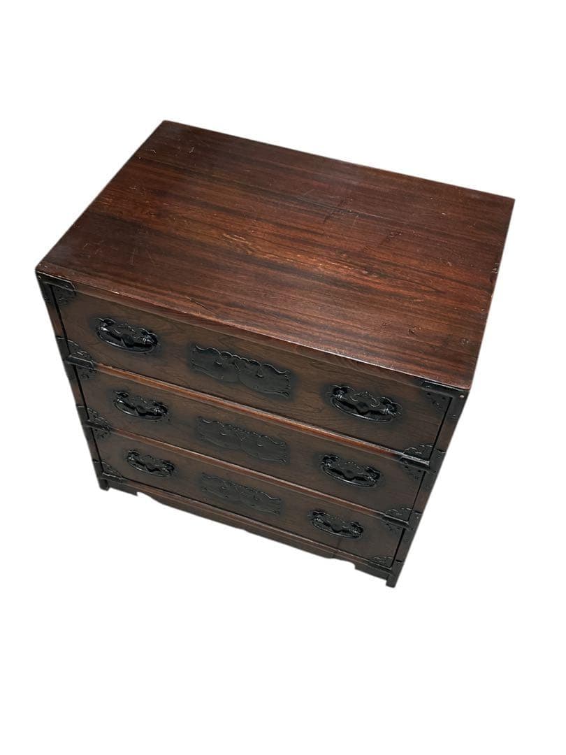 李朝家具　チェスト　バンダジ　韓国　ヴィンテージ　アンティーク　骨董　タンス