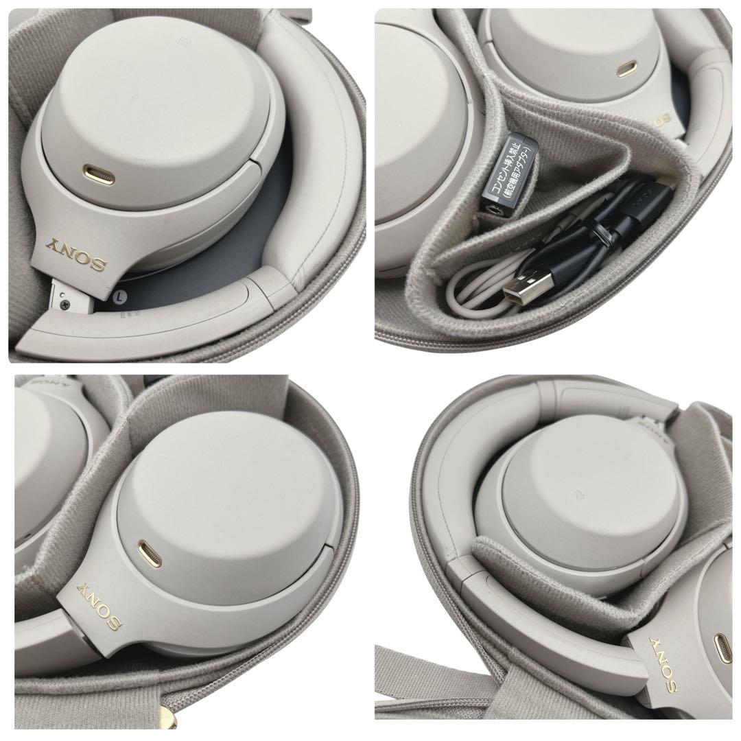 SONY WH-1000XM4 グレー ワイヤレスヘッドホン ケース付き