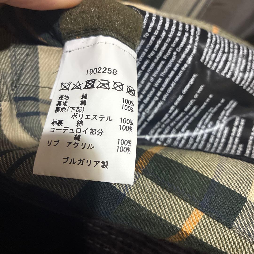 キャプテンサンシャイン別注×バブアー　トラベラーコート　36