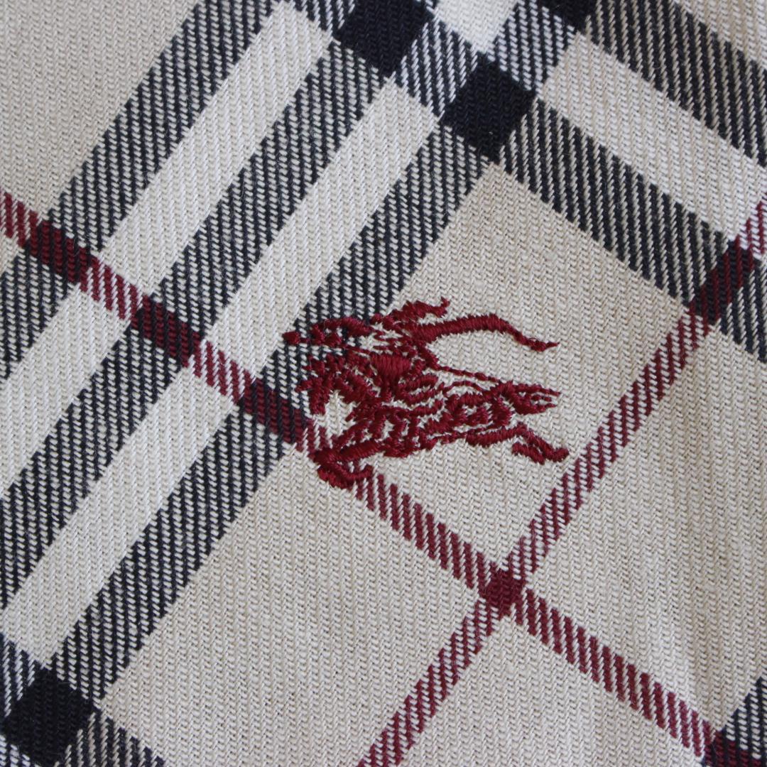 【新品】BURBERRY BLUE LABEL ノバチェックノースリーブ 刺繍