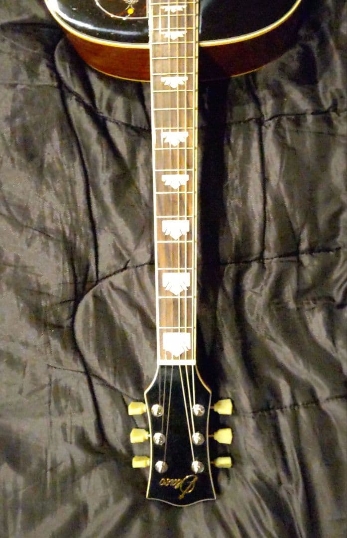 アコースティックギターJ200風カスタムしてます。