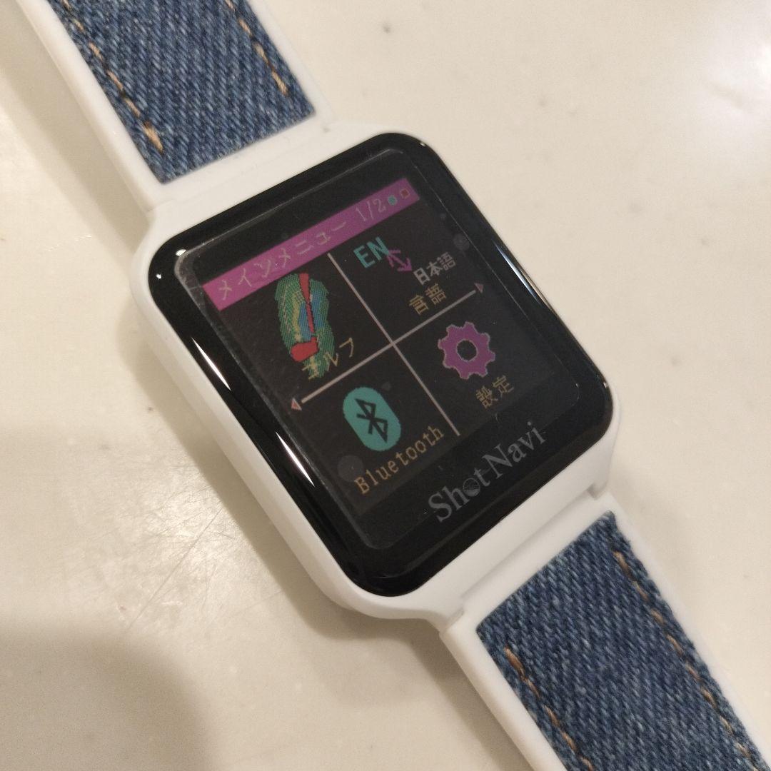 Shot Navi AIR EX ゴルフ GPS ウォッチ 保証付 ほぼ新品
