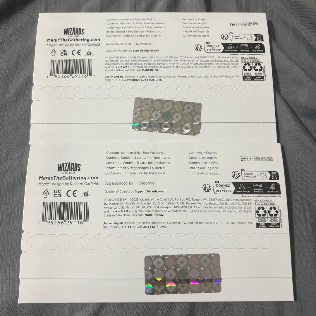 英FOIL Grimoire Secret Lair FINAL FANTASY