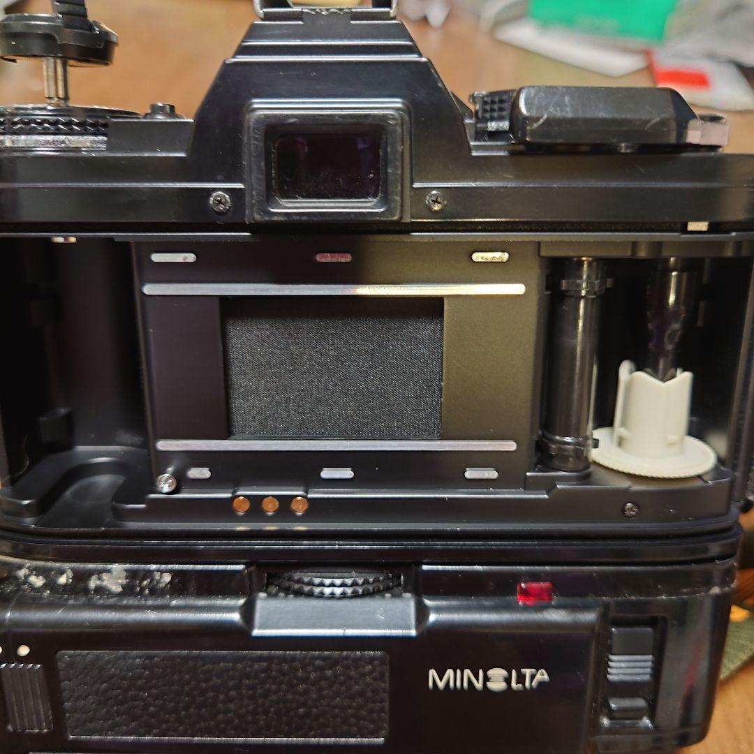 MINOLTA X-700 一眼レフカメラ ジャンク レンズ モータードライブ