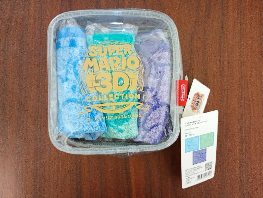 スーパーマリオ3Dコレクション ミニタオル3枚セット