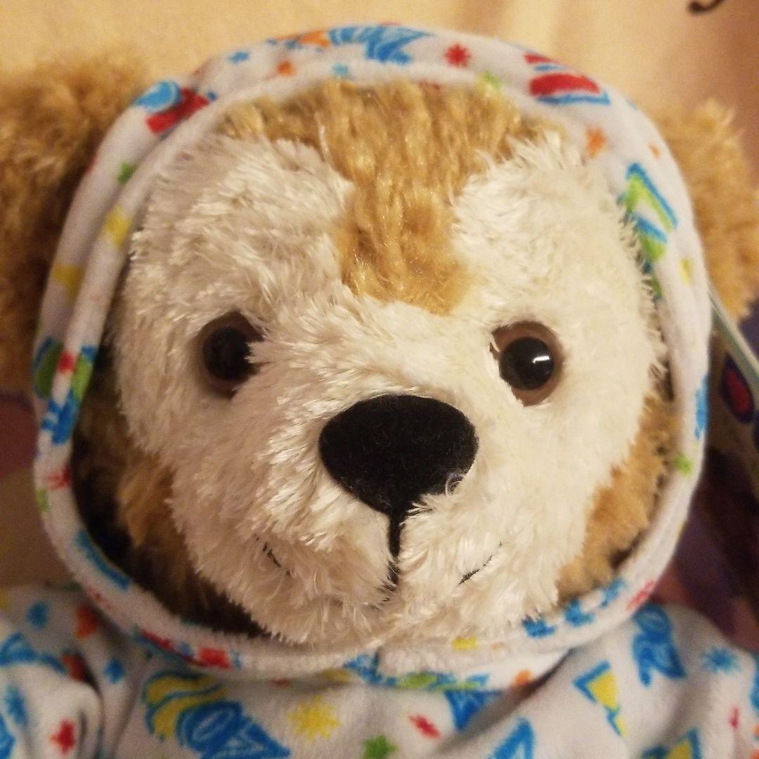 海外ディズニー　ダッフィー　ぬいぐるみ　タグストーリーブック付き　新品