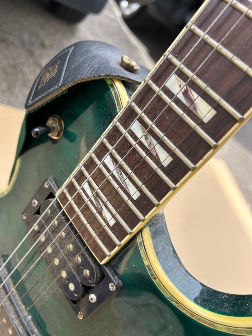 アリアプロ2 オリジナルカスタム ボディ GOTOH グリーン エレキギター