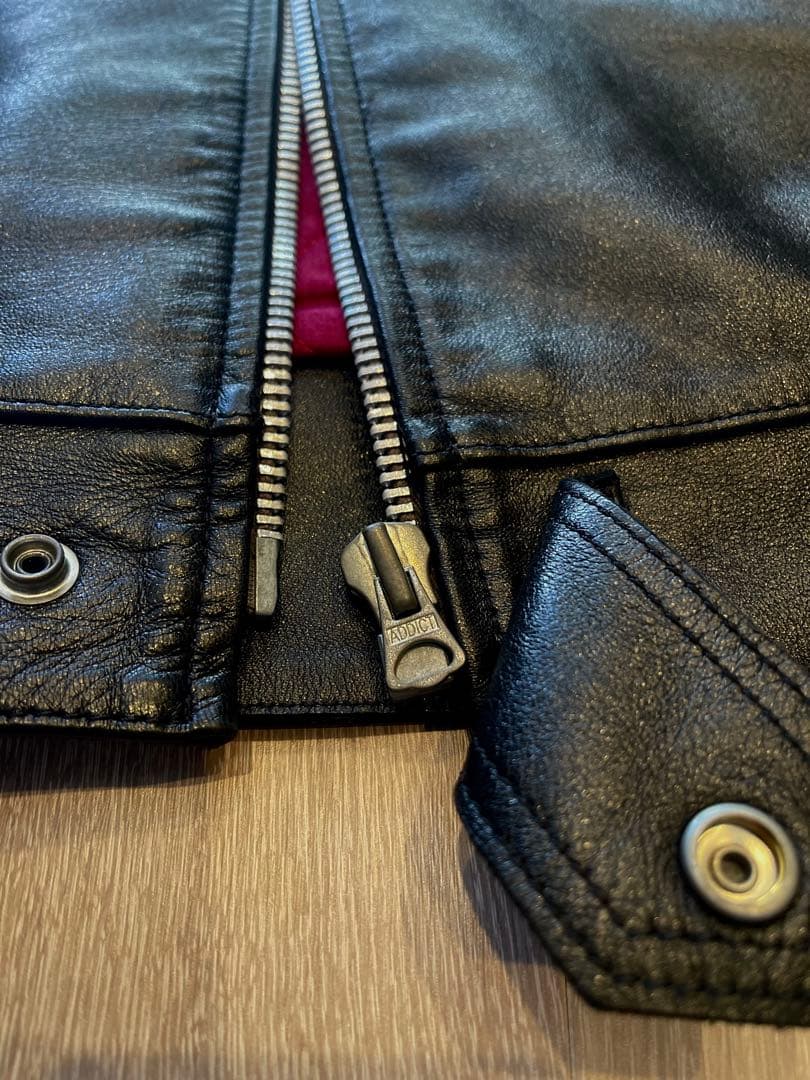 サイズ44 ADDICT CLOTHES AD-01 ホースハイド 美品