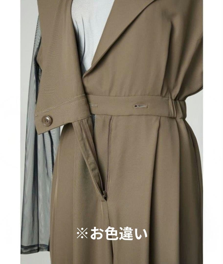 niana ニアナ スタンドアウトカラーオールインパンツ M 結婚式 お呼ばれ