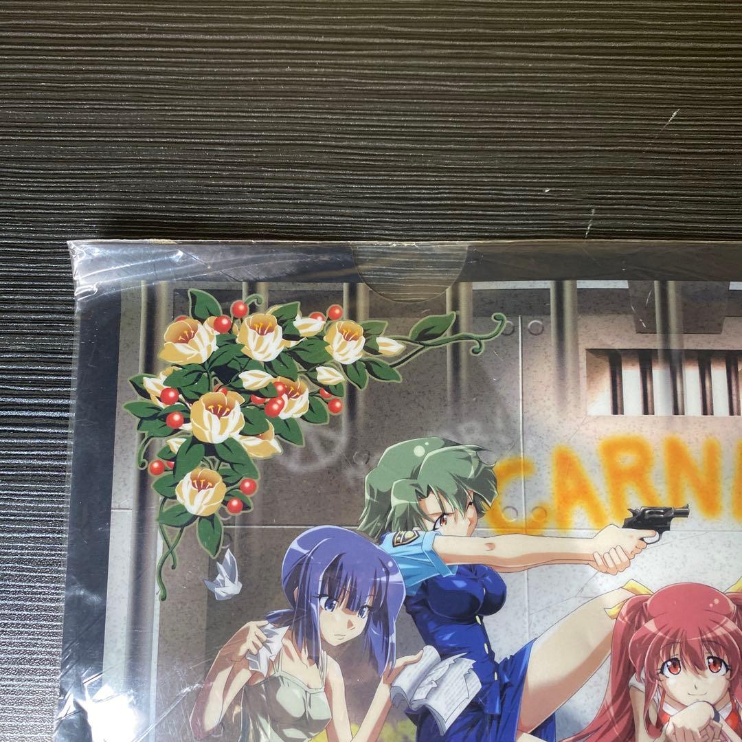 【未使用】CARNIVAL クリアファイル S.M.L