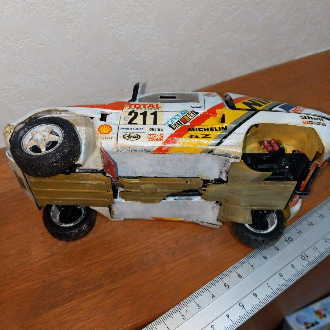 1992 ダカールラリー 優勝車両 ユベール オリオールウェザリング他、加工多数