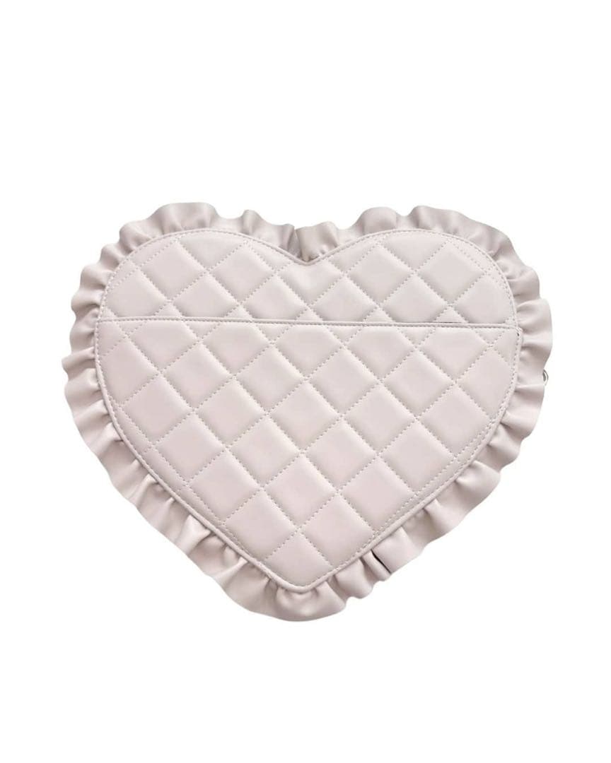 値下げ可Honeymewバッグ新品未使用ミシェルマカロンピンク地雷系フリルハート