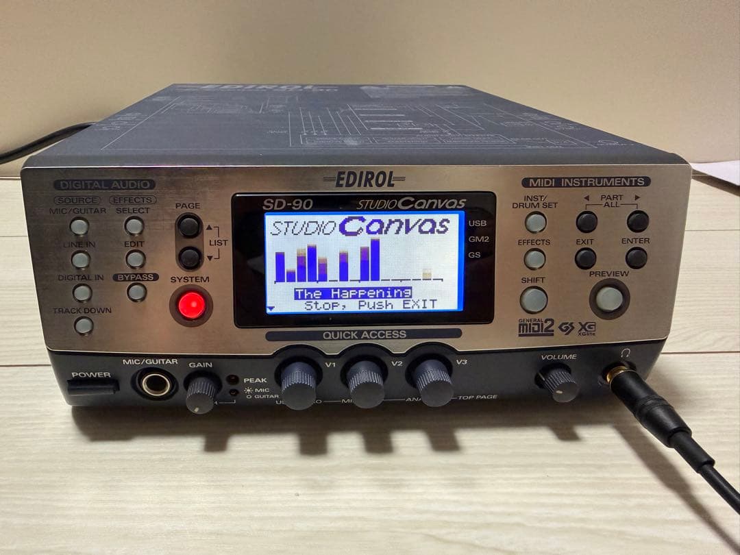 DTM・DAW Roland EDIROL STUDIO Canvas SD-90