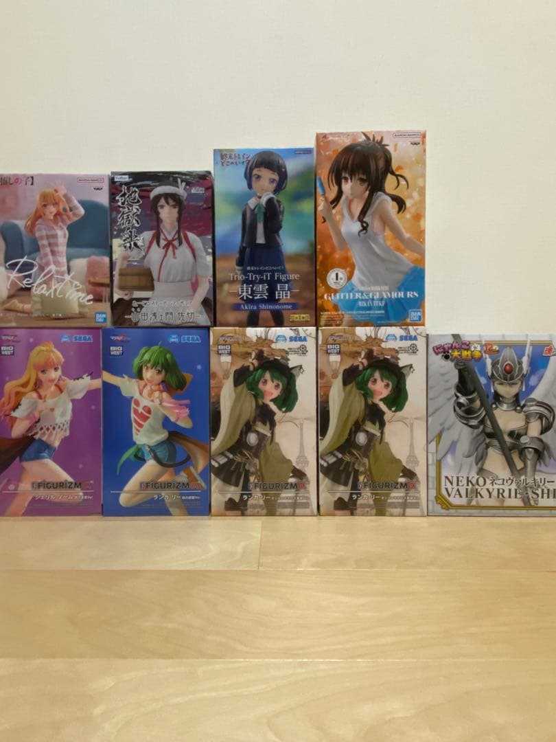 【新品未開封】美少女　フィギュア　9体セット　まとめ売り　マクロス/地獄楽　他