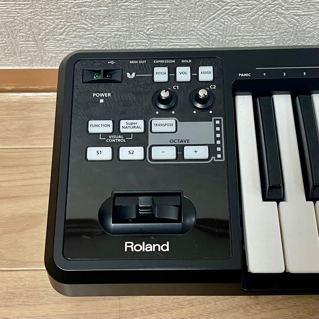 Roland A-49 MIDIキーボード（ダンパーペダル付き）