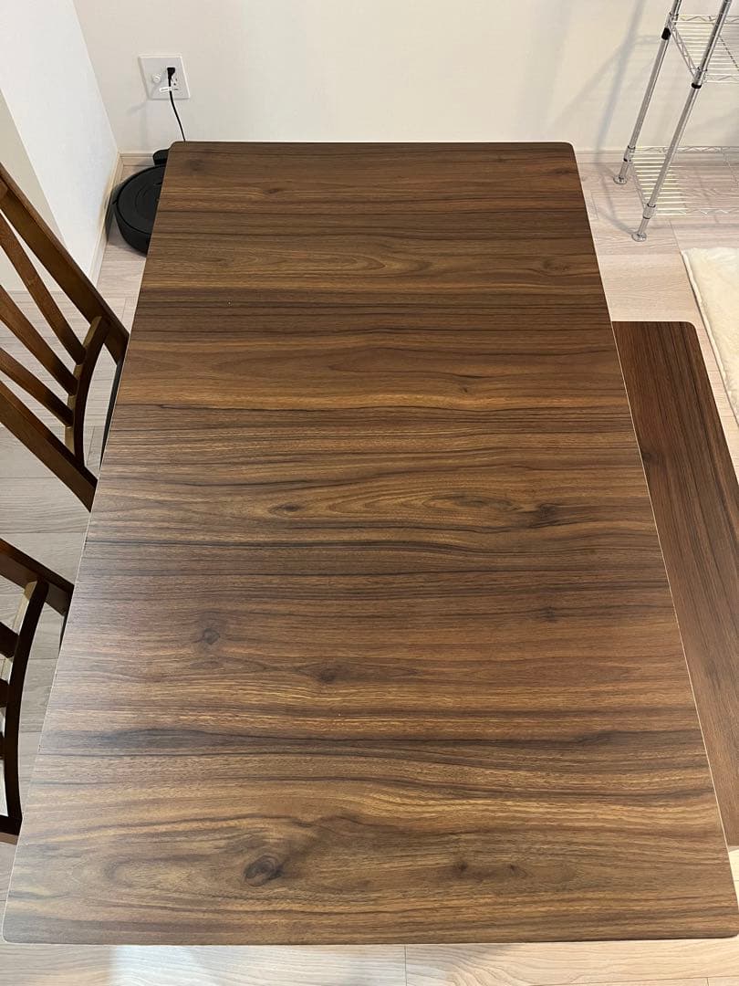 【引取】ダイニングテーブルセット　４人掛け　テーブル1台、チェア2脚、ベンチ