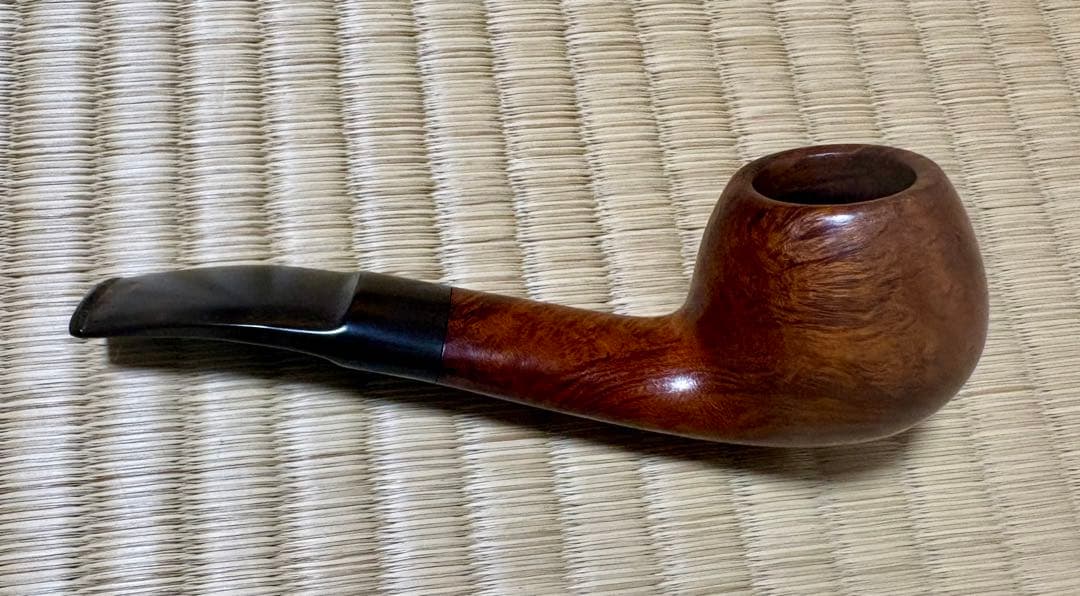 ヴィンテージパイプ4本と木製ラック