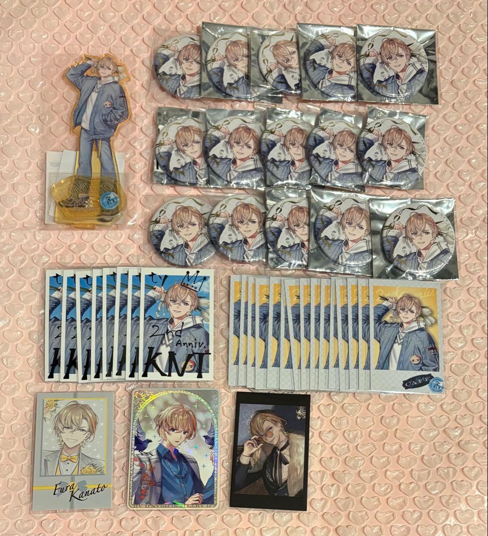 にじさんじ 風楽奏斗 2周年 アクスタ 缶バッジ チェキ レア サイン