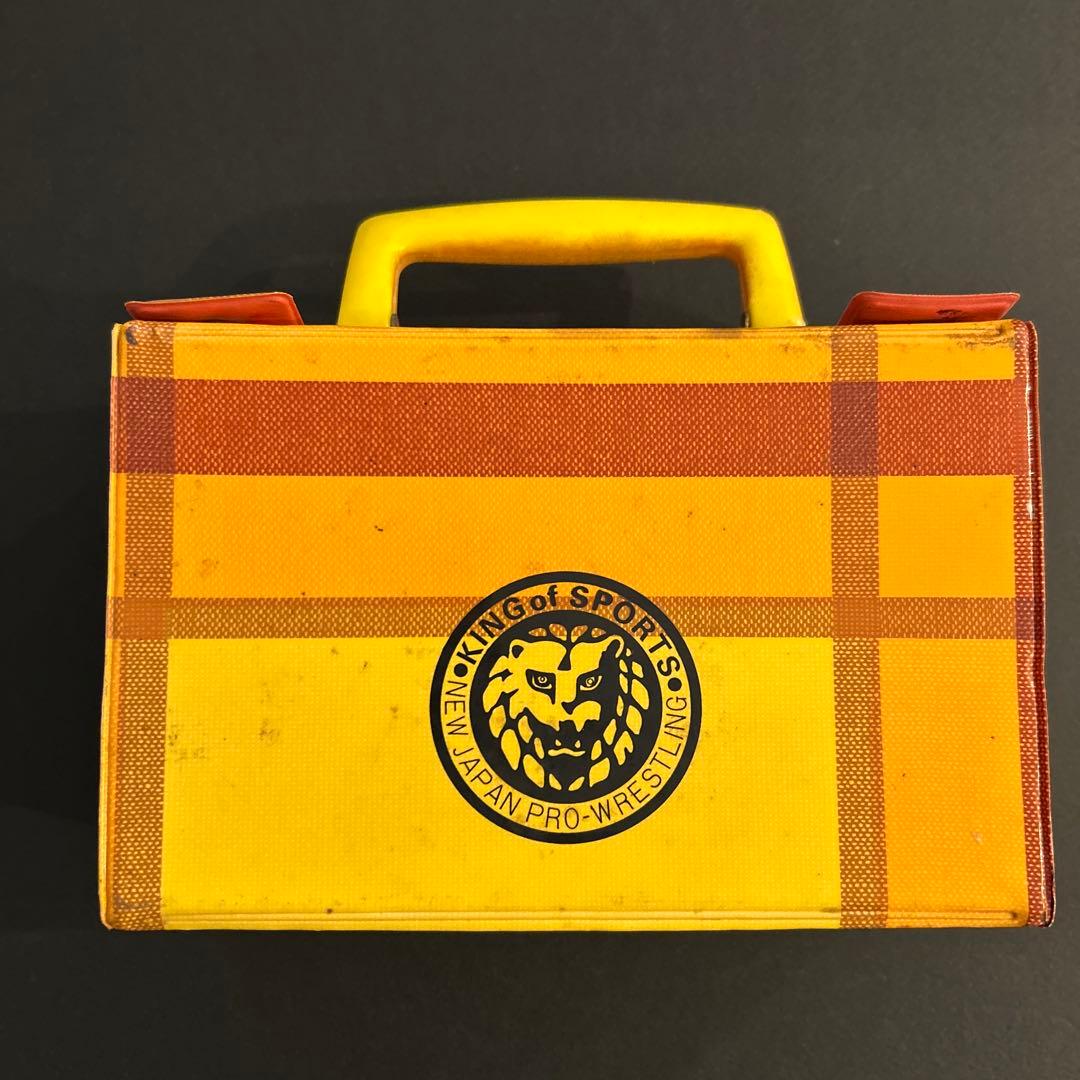アントニオ猪木　新日本プロレス　カセットテープ入れ　バッグ　希少
